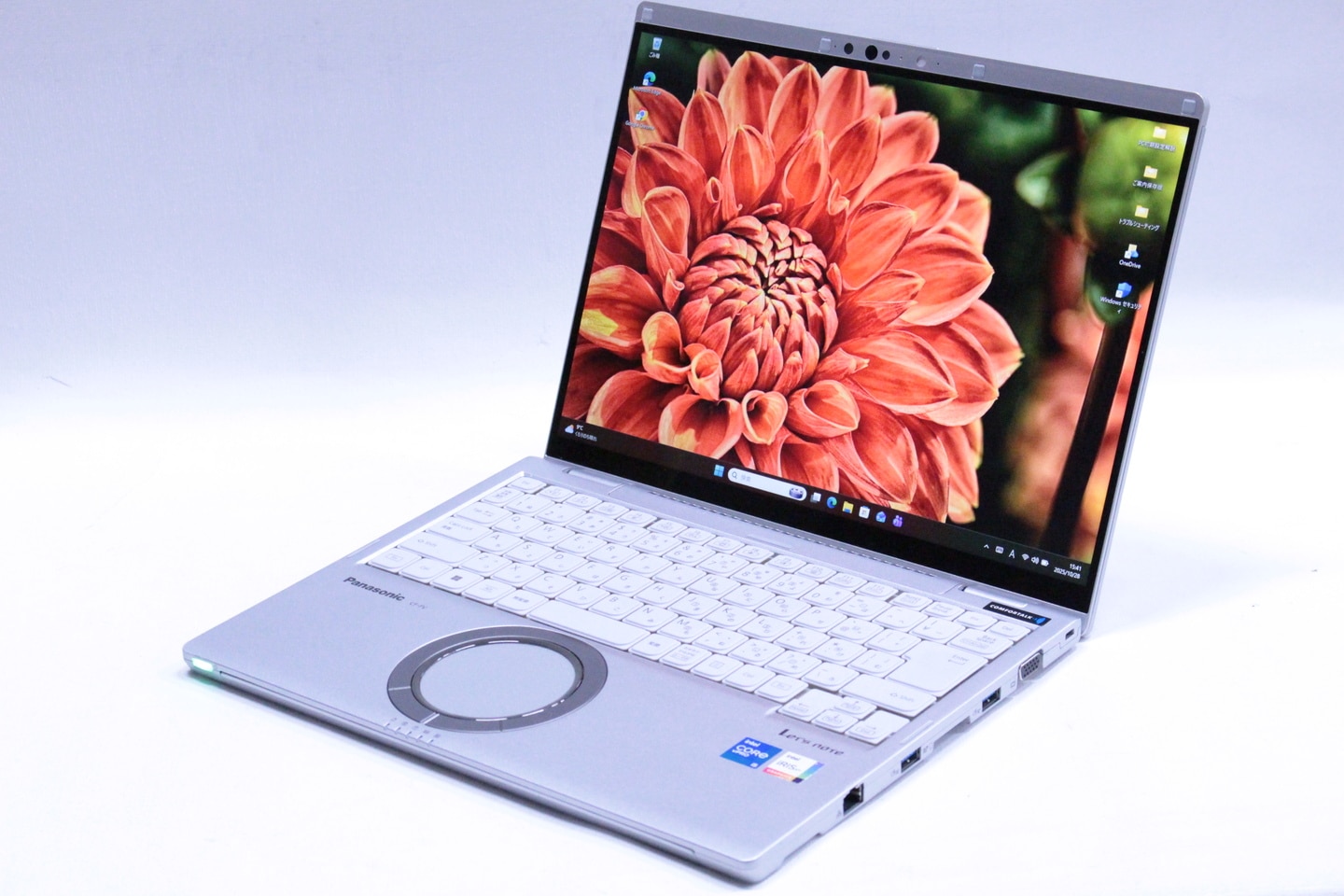 即配 希少タッチ液晶 バッテリー良好 11世代Corei5 Lets note CF-FV1R12VS LTE i5-1145G7 16G SSD256G 14.0QHD リカバリ -BA評価