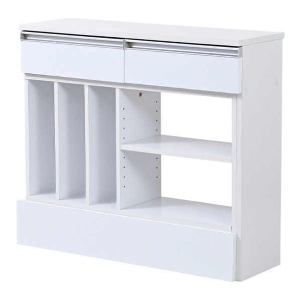 JKプラン FKS-0001-WH ホワイト Luce [オープンラック] メーカー直送