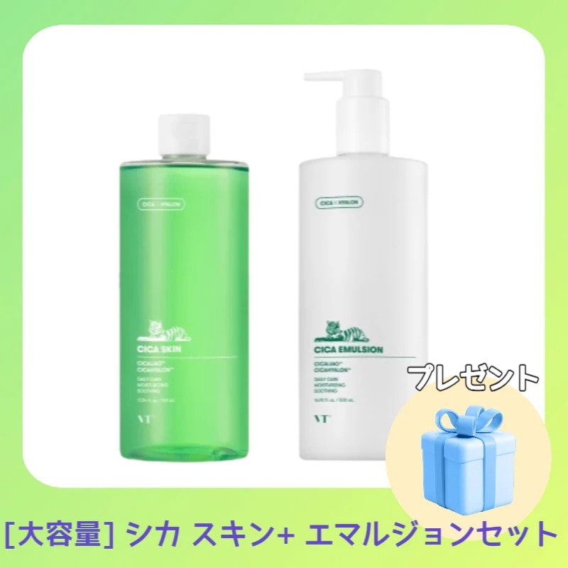 [大容量] シカ スキン 510ml + シカエマルジョン 500ml