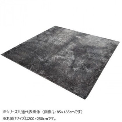 ソフトシャギー調ラグ ラルジュ 3畳 GY 200×250cm 1280200131303
