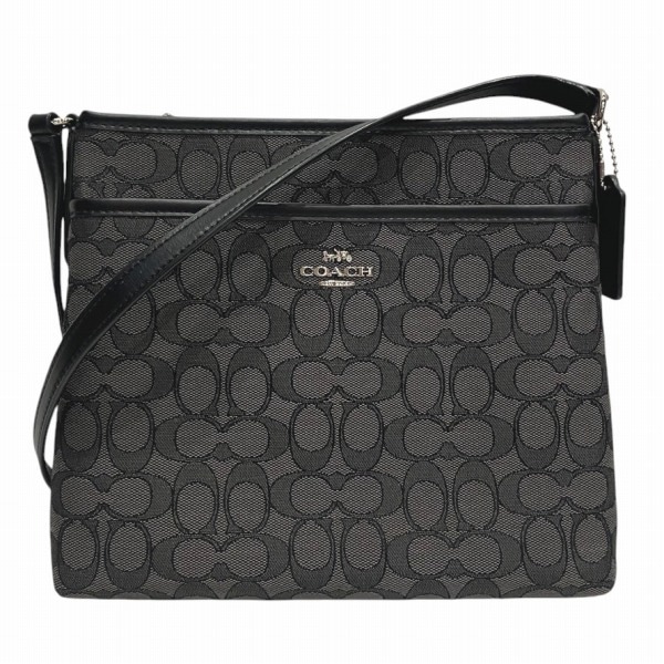 コーチ シグネチャー F29960 キャンバス バッグ ショルダーバッグ レディース 【中古】