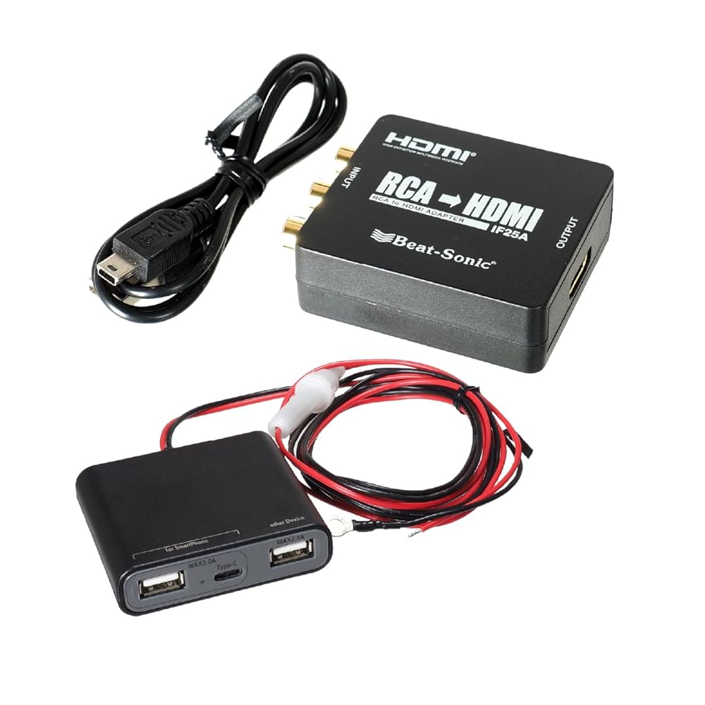 ビートソニック(Beat-Sonic) RCA to HDMIコンバーター IF25A