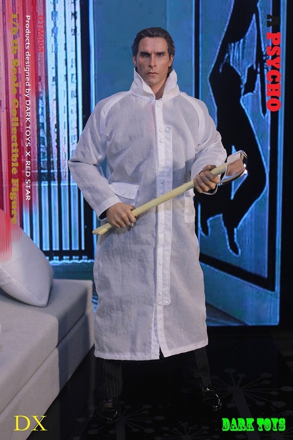 新品未開封DARK TOYS 1/6 A PSYCHO DX版 サイコ フィギュア ホットトイズ verycool アメリカン サイコ クリスチャン ベール_画像2 DTM003