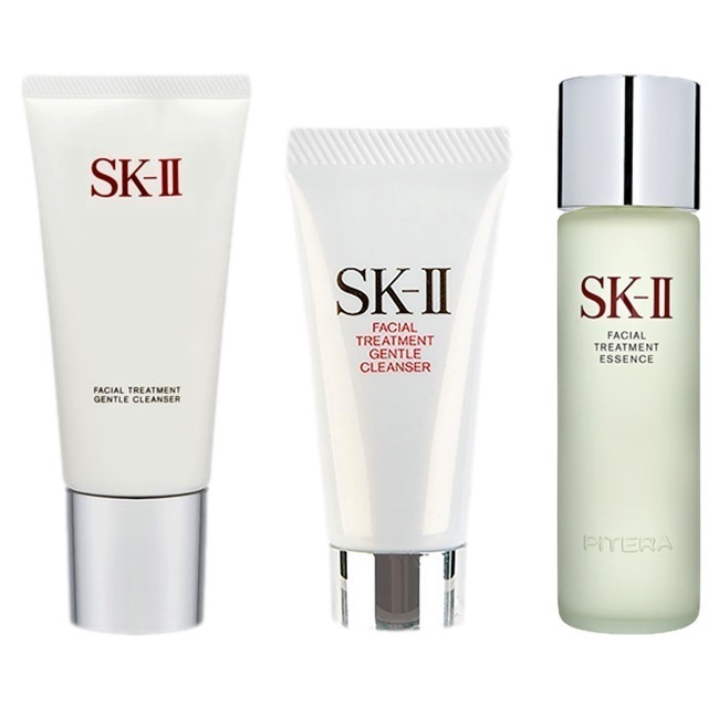 エスケーツー（SK-II／SK2） ピテラベーシックケア 3点セット/FTジェントルクレンザー 120g ＋ FTジェントルクレンザー 20g ＋ FT エッセンス 230ml