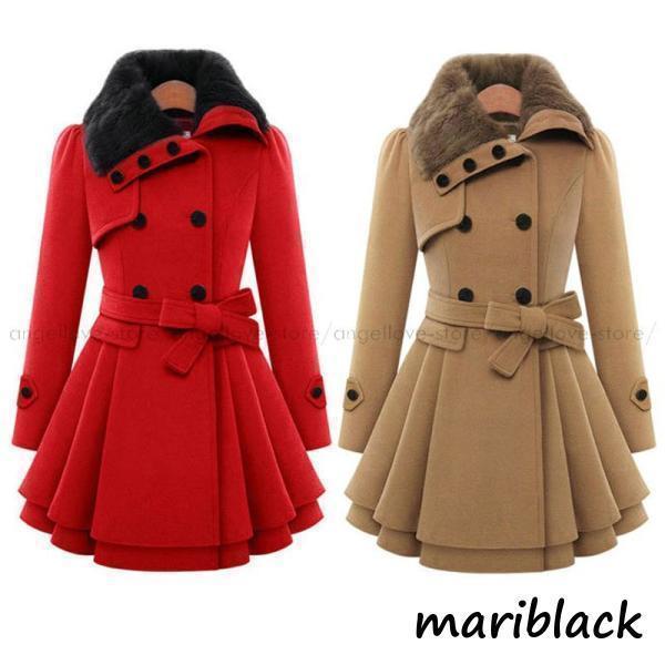 秋冬 チェスターコート レディース チェスターコート ウール チェスターコート ロング ウールコート レディース チェスターコート 大きいサイズ レディース