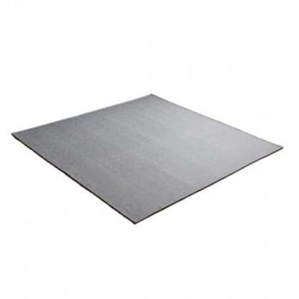 カーム ジャガードラグ 185×185cm グレー 1293290135502