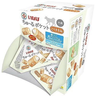 他サイト： 動物病院専用 いなば 犬用 ちゅ～るポケット とりささみ 10g×20袋の商品画像
