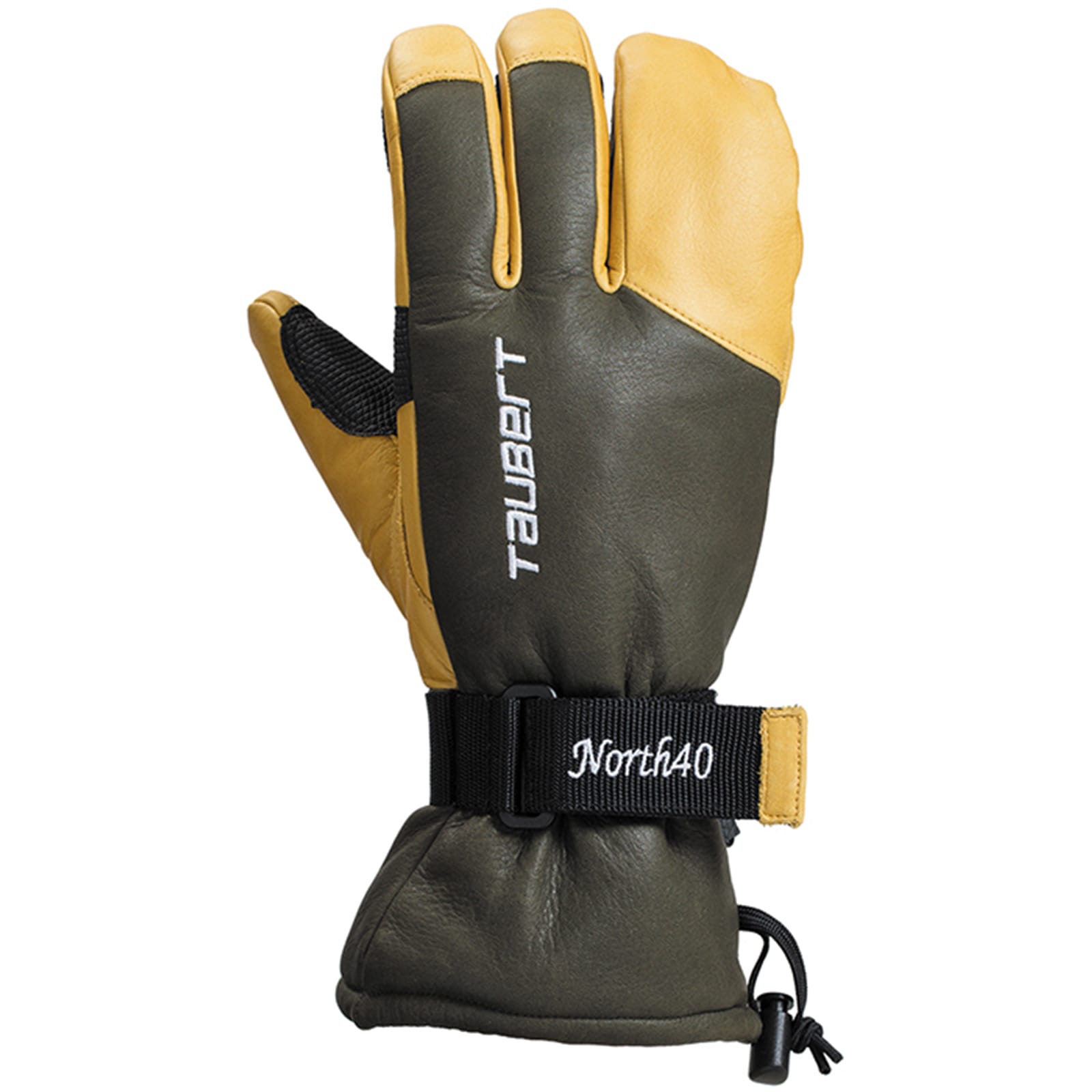 TAUBERT (トーバート) FINGER4-NORTH40 Olive / Natural 24-25 Made in JAPAN オリーブ / ナチュラル スキー グローブ