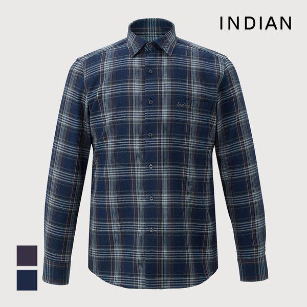 [INDIAN] ビッグチェックパターンシャツ_MITNL3W9211
