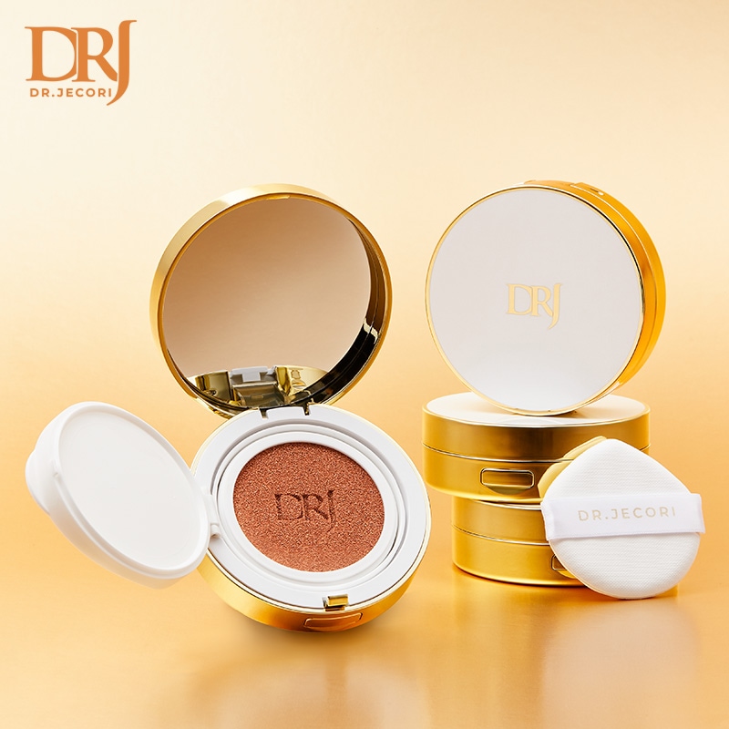 [Dr.jecori公式][韓国化粧品] ドクタージェコリ エステティックファンデーション アンプルクッション クッションファンデーション ク 本品15g+パフ[SPF50+ PA++++]