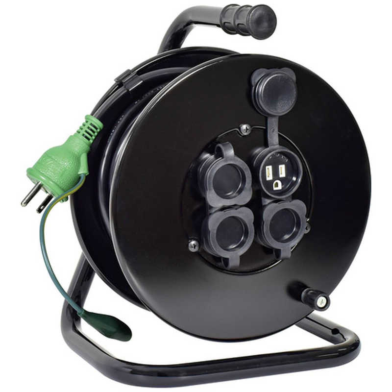 日動工業　コードリール 100V 防雨防塵型 アース付 ナイスリール 20m　NGWE20