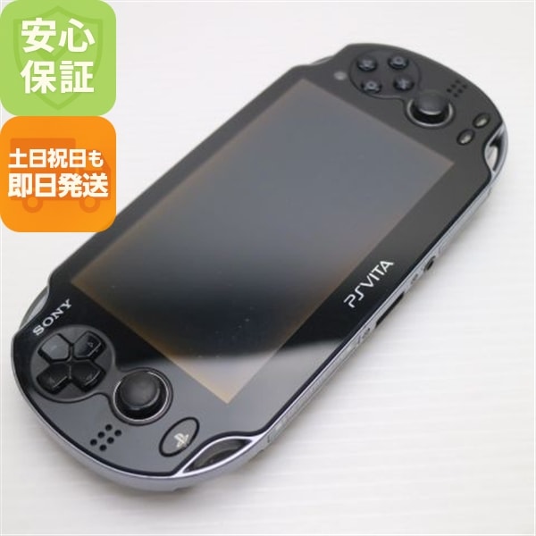 美品 PCH-1000 PS VITA ブラック game SONY PlayStation Wi-Fi 239