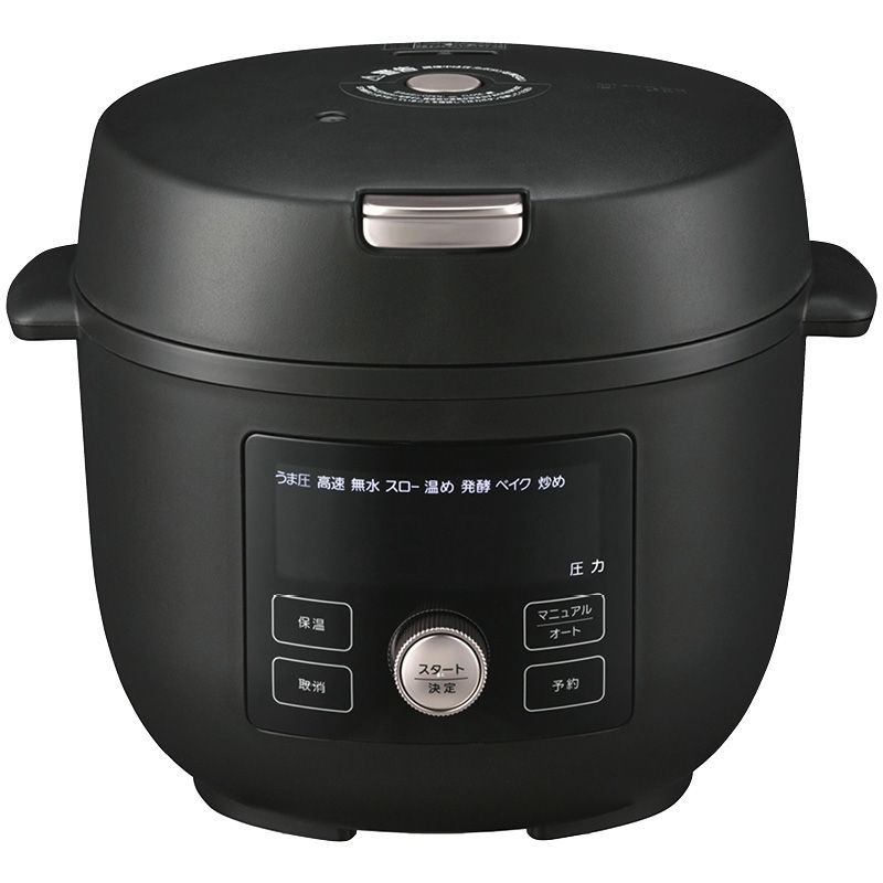 電気圧力鍋 マットブラック COK-B220KM