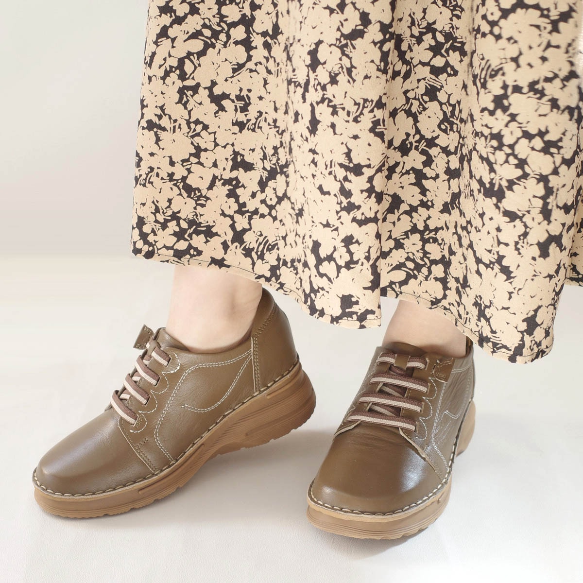 ヤギ革レディースカジュアルシューズスニーカーSPEEDYDUCKスピーディーダック レディース 7,568円