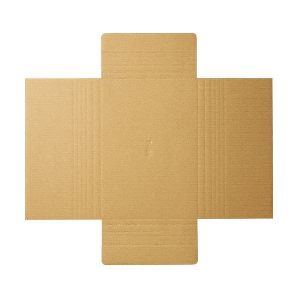 （まとめ） TANOSEE タトウ式段ボール A4用 1パック（50枚） [x2セット]