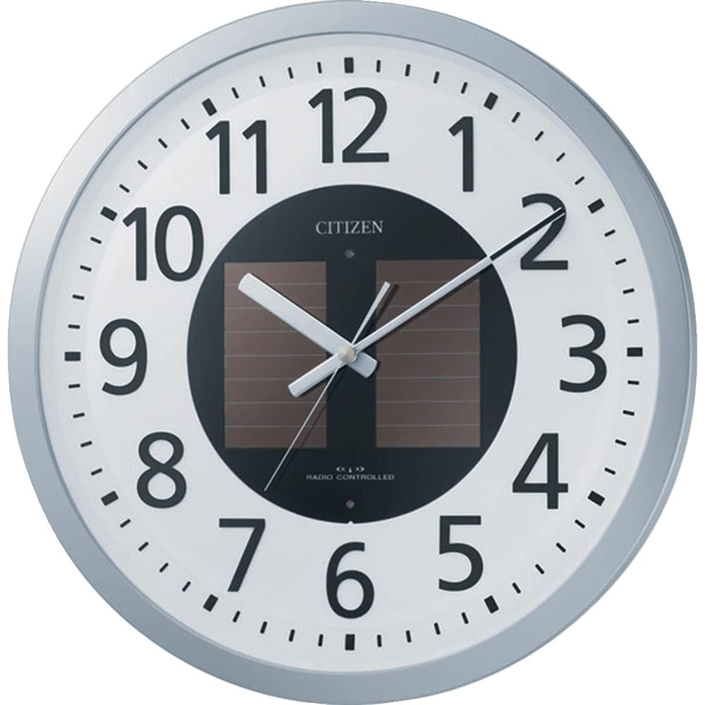 リズム(RHYTHM) シチズン 掛け時計 電波時計 ソーラー電源 CITIZEN エコライフM815 4MY815-019