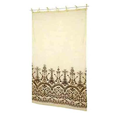 ロフティー カーテン ブラウン 110178