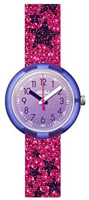 【本日限定価格】 フリック 輸入品 ガールズ FPNP054 STARS GLITTER キッズ腕時