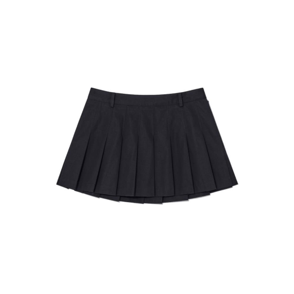 GLOWNY GIRLFRIEND PLEATED MINI SKIRT NAVY GY24ASK001NA