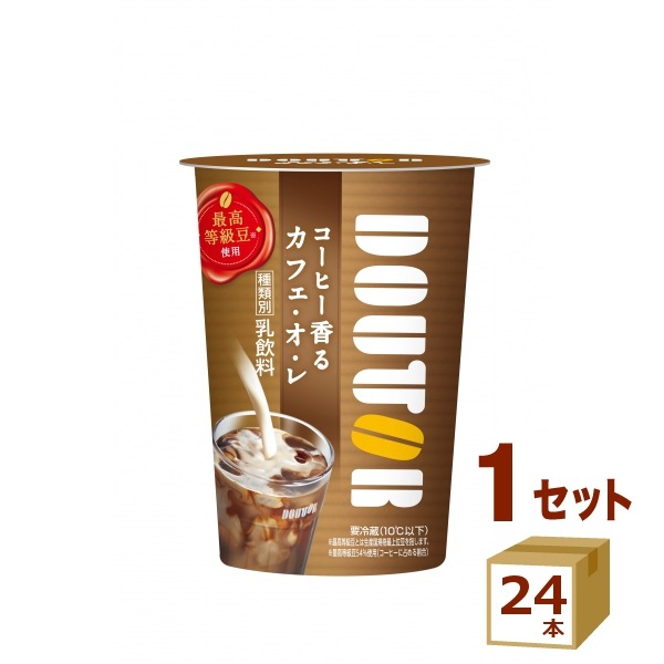 ドトールコーヒー コーヒー香る カフェオレ270ml 24本
