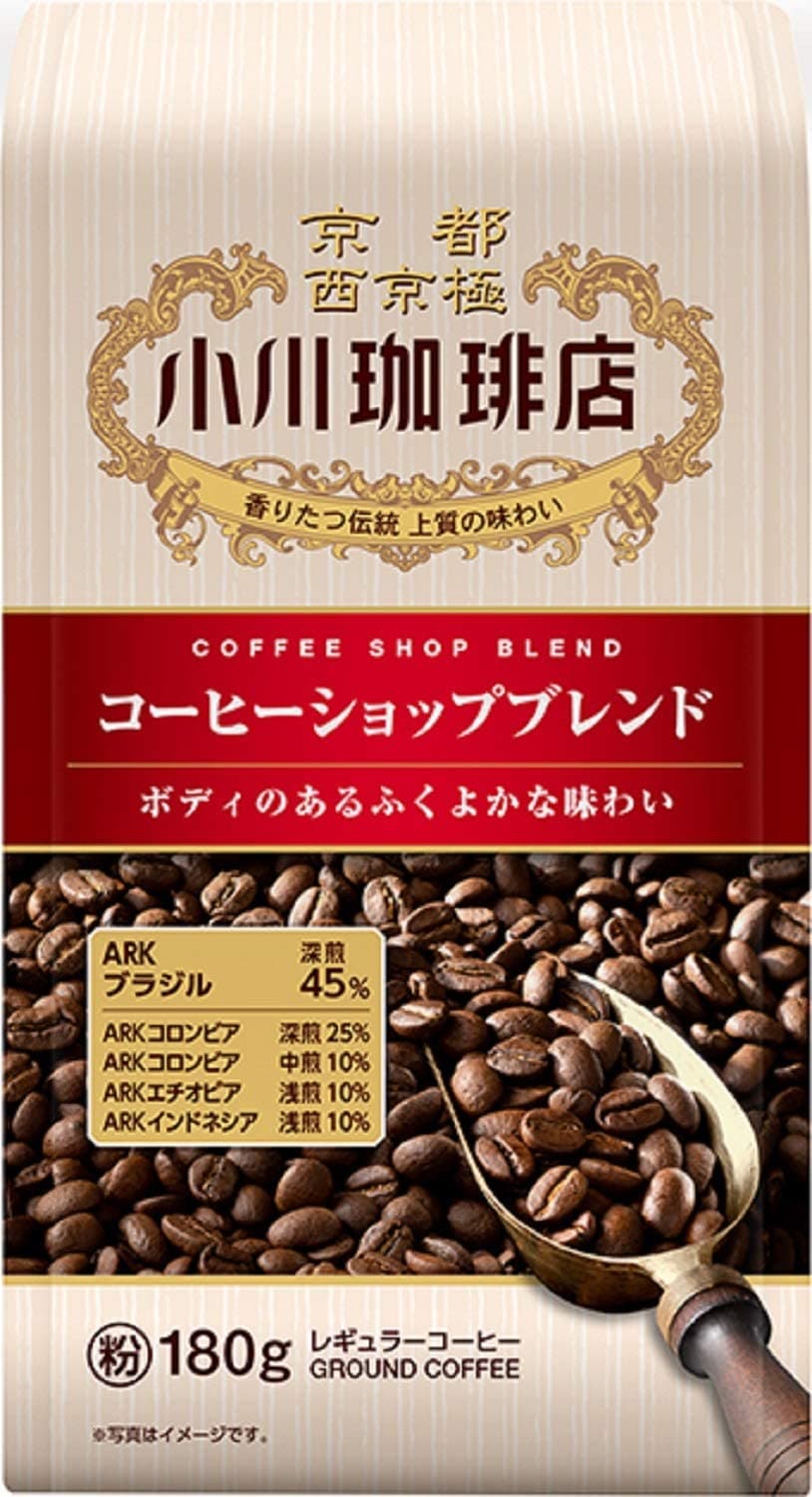 絶品】 小川珈琲店 コーヒーショップブレンド 粉 180g インスタントコーヒー - flaviogimenis.com.br