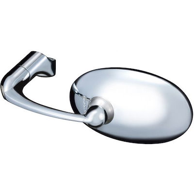 他サイト： TANAX APB-10 バレンクラシック 10mm ブラック/メッキ/シルバー鏡の商品画像