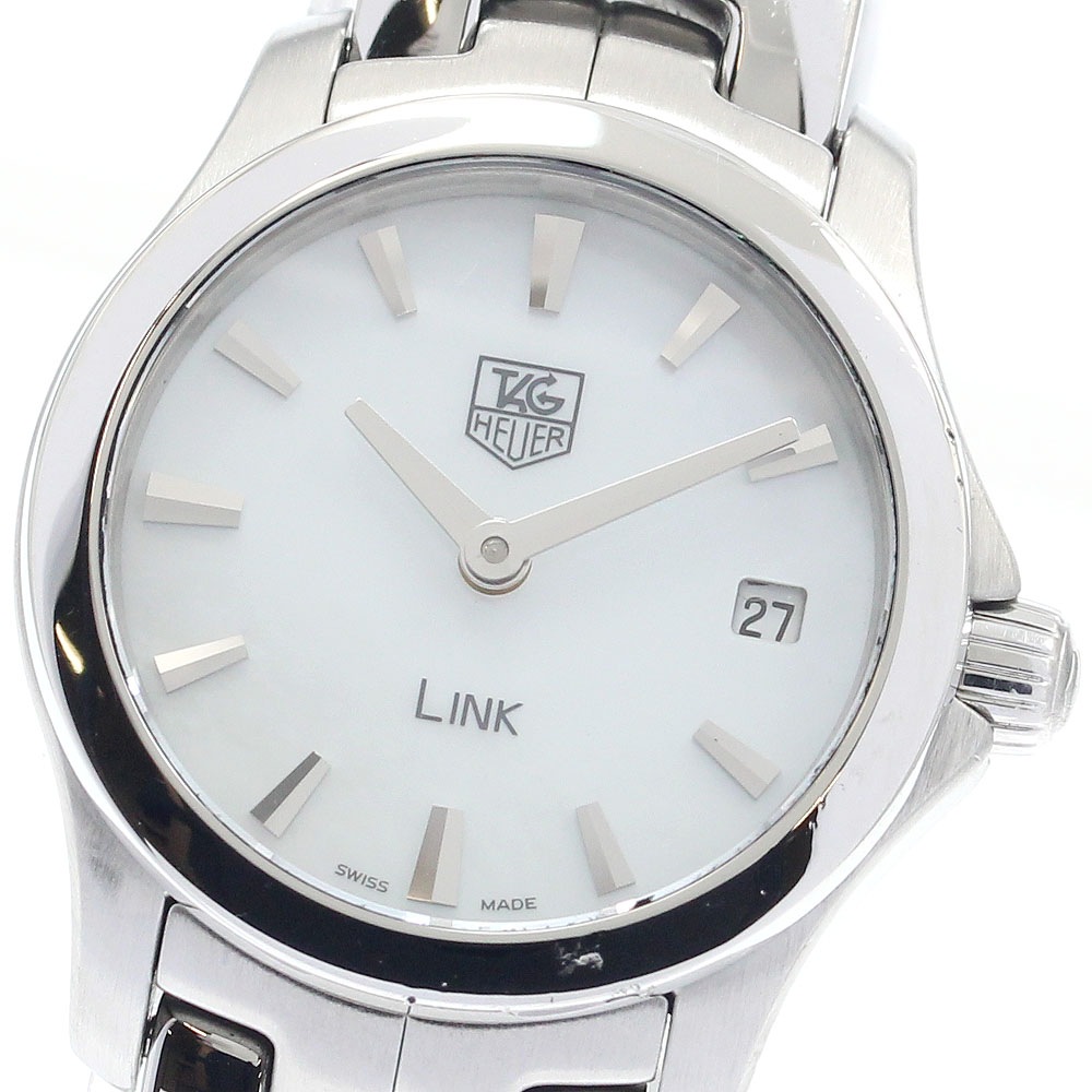 タグホイヤー TAG HEUER WJF1410 リンク デイト クォーツ レディース _943322【中古】