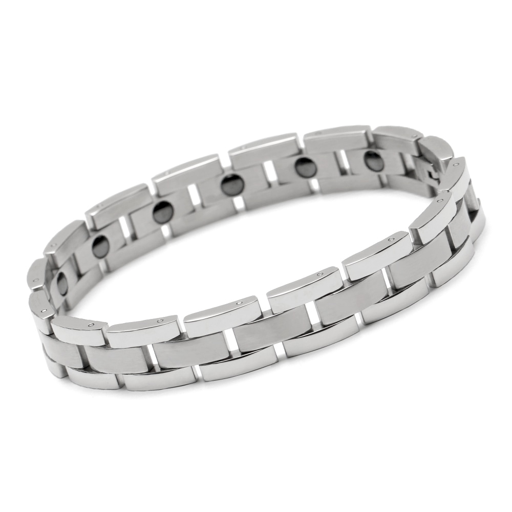 ステンレス 磁気ブレスレット [b330]