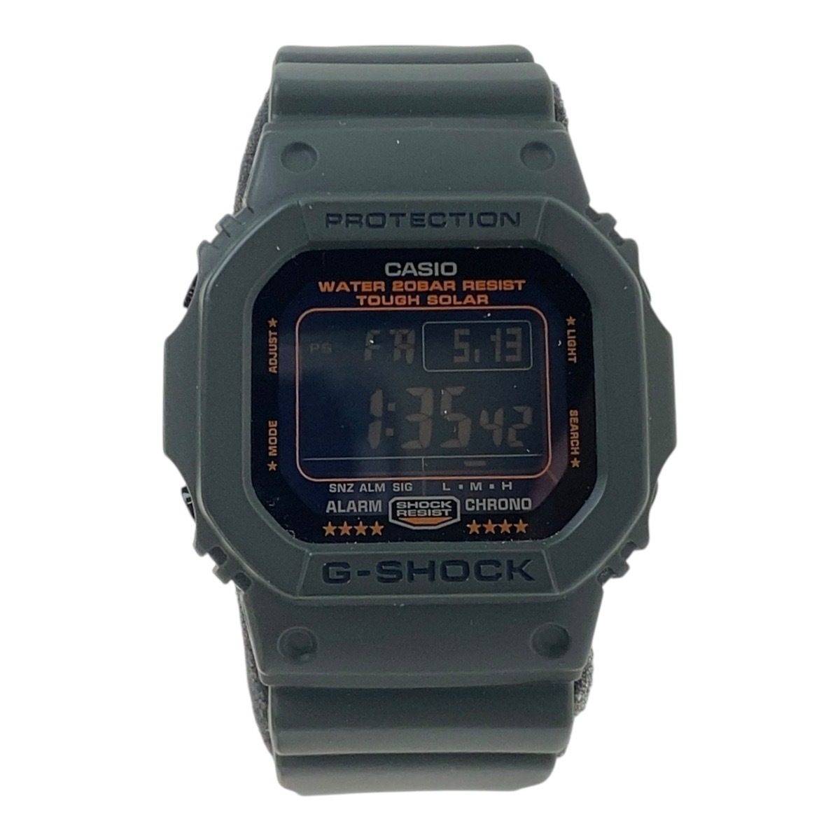 美品 G-SHOCK G5600E PORTER 80年記念モデル 限定販売 オリーブ ウレタン 3160 腕時計 ソーラー メンズ 504969 38,610円