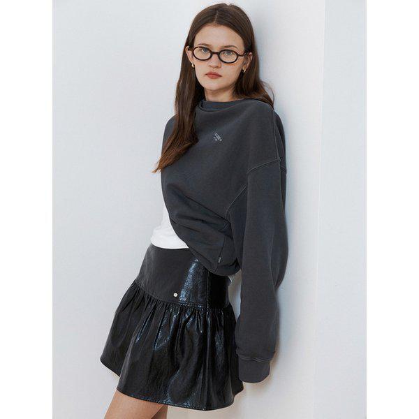 フェイクレザープリーツスカート OP3W5570