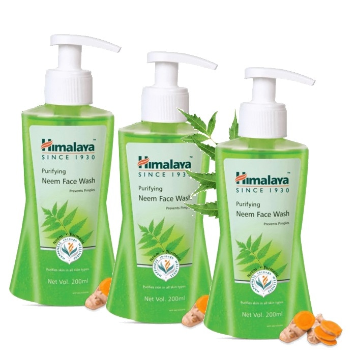 ピュリファイングニームフェイスウォッシュ 200ml 3本 ヒマラヤ社 Himalaya ニキビ ソープフリー 天然成分 アーユルヴェーダ 海外発送 日時指定不可 国際郵便発送