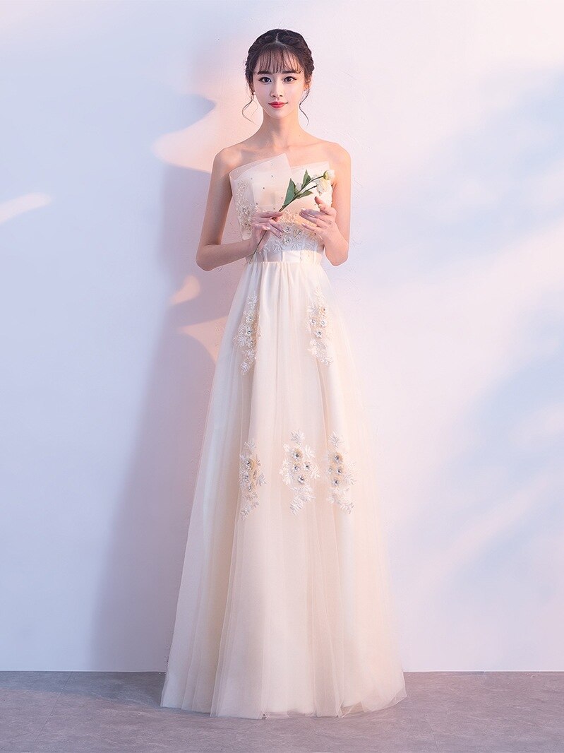 【待望★】 ウエディングドレス,結婚式 ドレス,パーティードレス,ロングワンピース,ドレス 結婚式のフランス式の胸を塗るドレスドレスのスカート女性の宴会シンプルな修身優雅な気質 ロングドレス,パーティードレス ドレス 【待望★】 ウエディングドレス,結婚式 ドレス,パーティードレス,ロングワンピース,ドレス 結婚式のフランス式の胸を塗るドレスドレスのスカート女性の宴会シンプルな修身優雅な気質 ロングドレス,パーティードレス ドレス