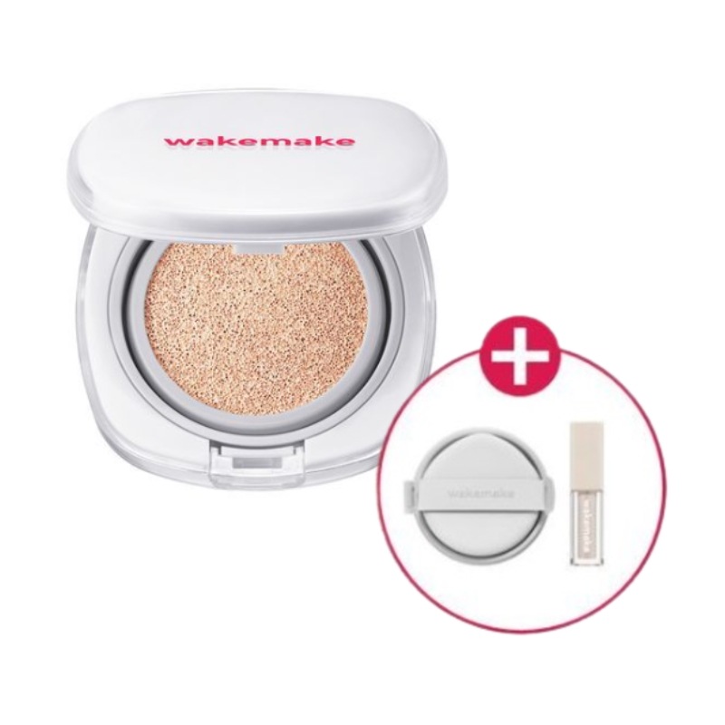 [本品+レフィル+コンシーラー付き] シームレスウェアクッション 6colors