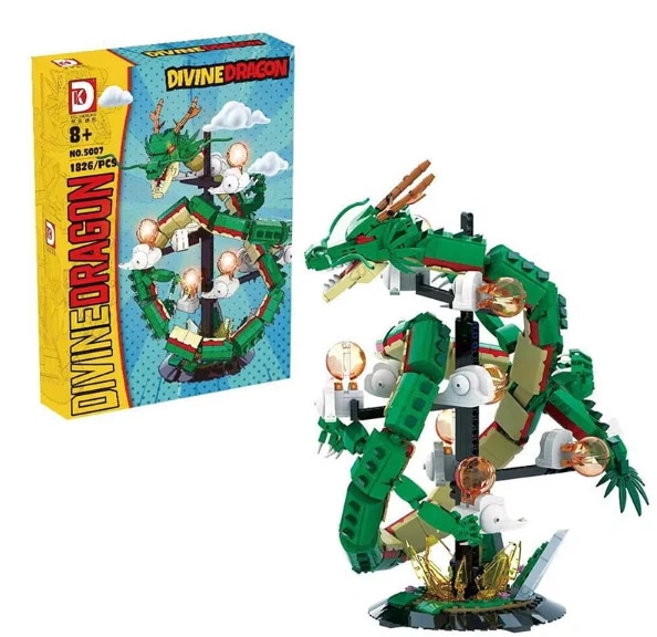 ブロック互換 レゴ 互換品 ドラゴンボール 神龍 シェンロン 1826ピース 互換品クリスマス プレゼント ギフト 誕生日