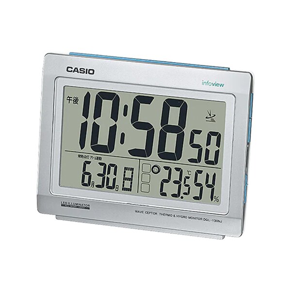 取寄品 正規品 CASIO時計 カシオ 置き時計 DQL-130NJ-8JF デジタル 電波時計