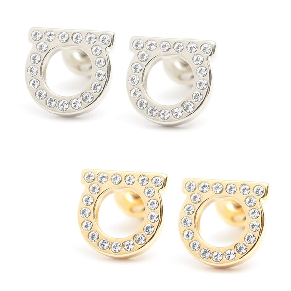 ピアス STUD STRASS8 760123 シルバー ゴールド CRYSTAL PLDLUCID OROGLUCI 6