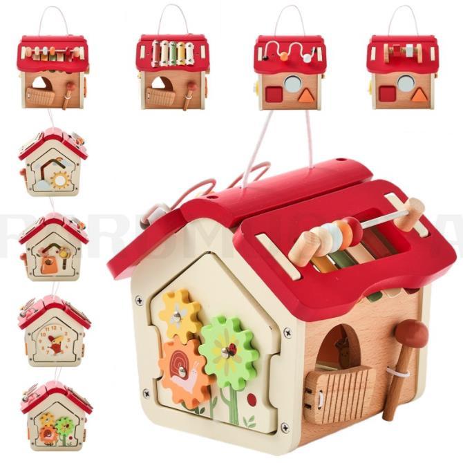 [即納 限時割!引!]モンテッソーリ 知育玩具 子供 赤ちゃん 11役知育キューブ 11種類指先知育 おもちゃ 男子 女子 出産祝い ギフト 0歳 1歳 2歳 3歳 4歳 誕 プレゼント 4,903円