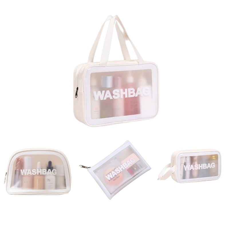 【1つ買うと10個無料】化粧ポーチ 韓国超人気!! メイクポーチ 化粧ポーチ 持ち運び 化粧品収納 大容量400化粧ポーチ-大容量