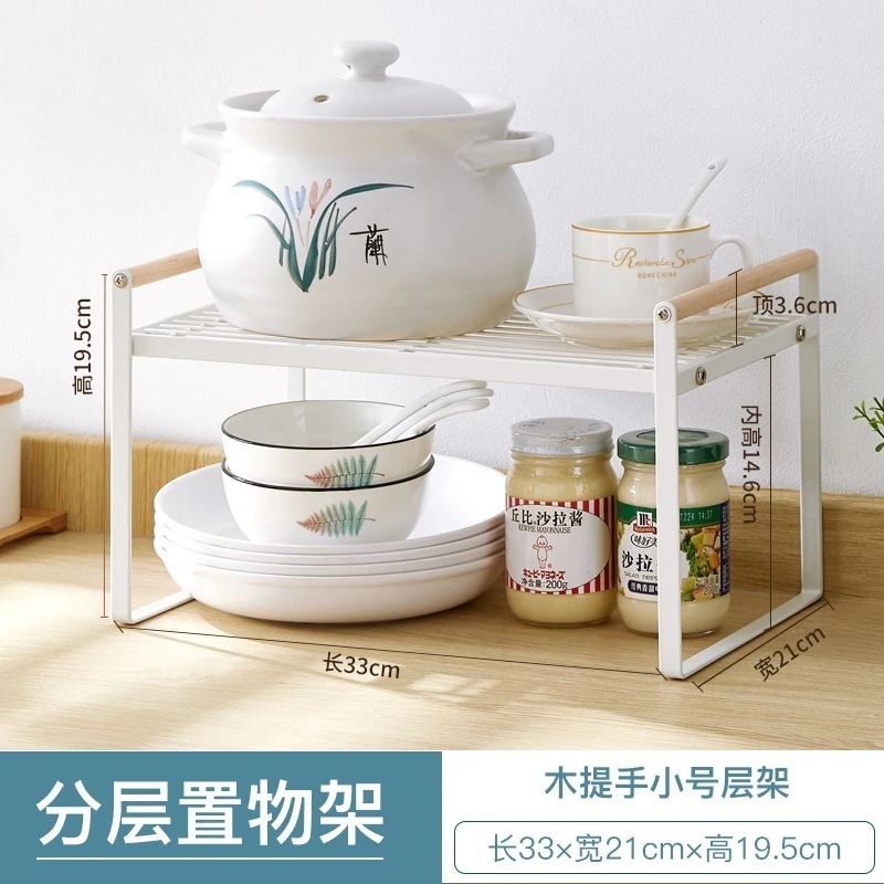 メガ割 キッチン多層棚和風キャビネットパーティションレイヤードフィニッシングラックカウンタートップ収納ア福袋