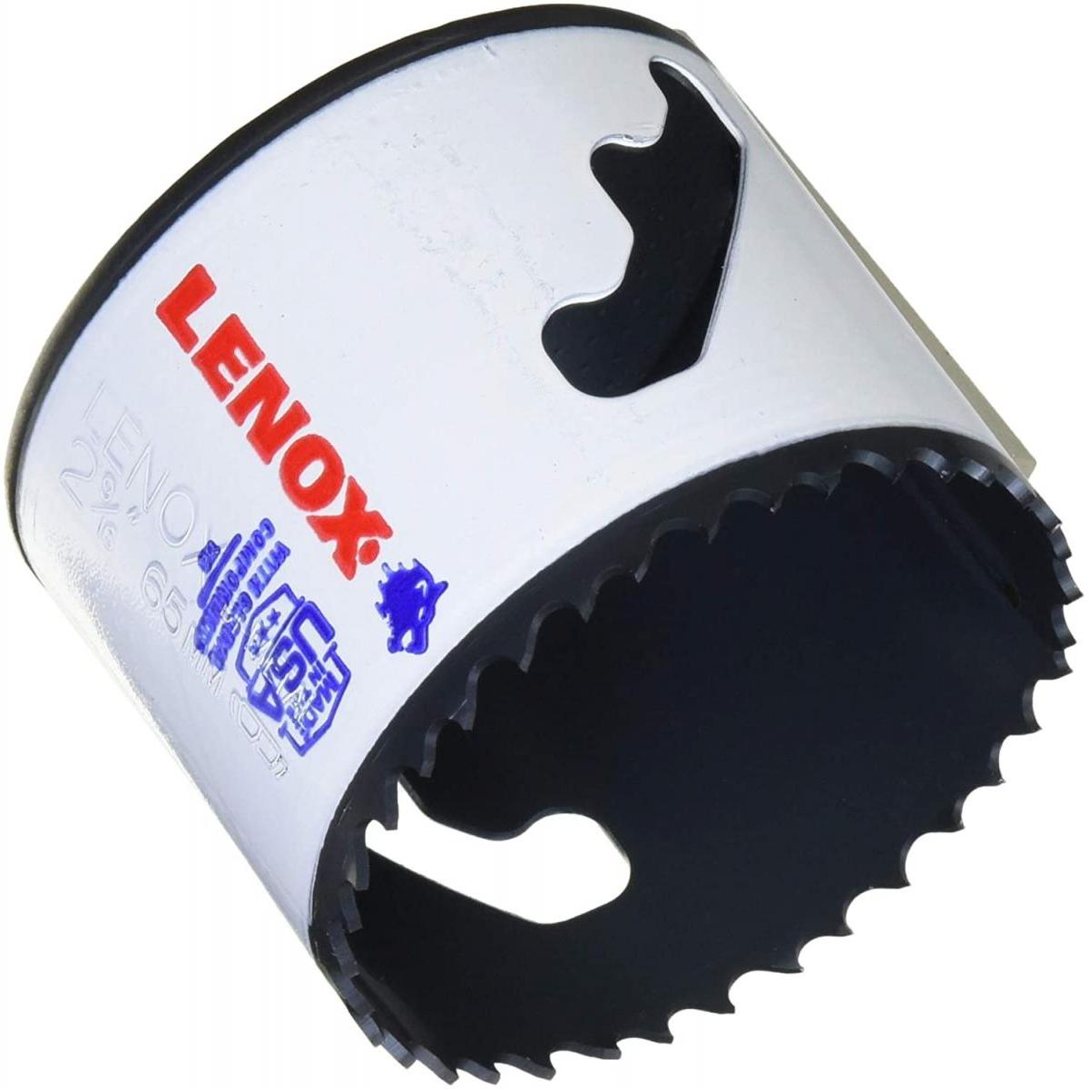 LENOX スピードスロット 分離式 バイメタルホールソー 65mm 5121729 穴あけ 工具 替刃 替え刃
