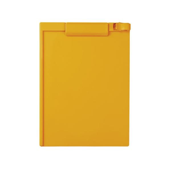 （まとめ）セキセイ クリップボード A4タテ イエロー SSS-3056P-Y 1セット（10枚） (×3セット)