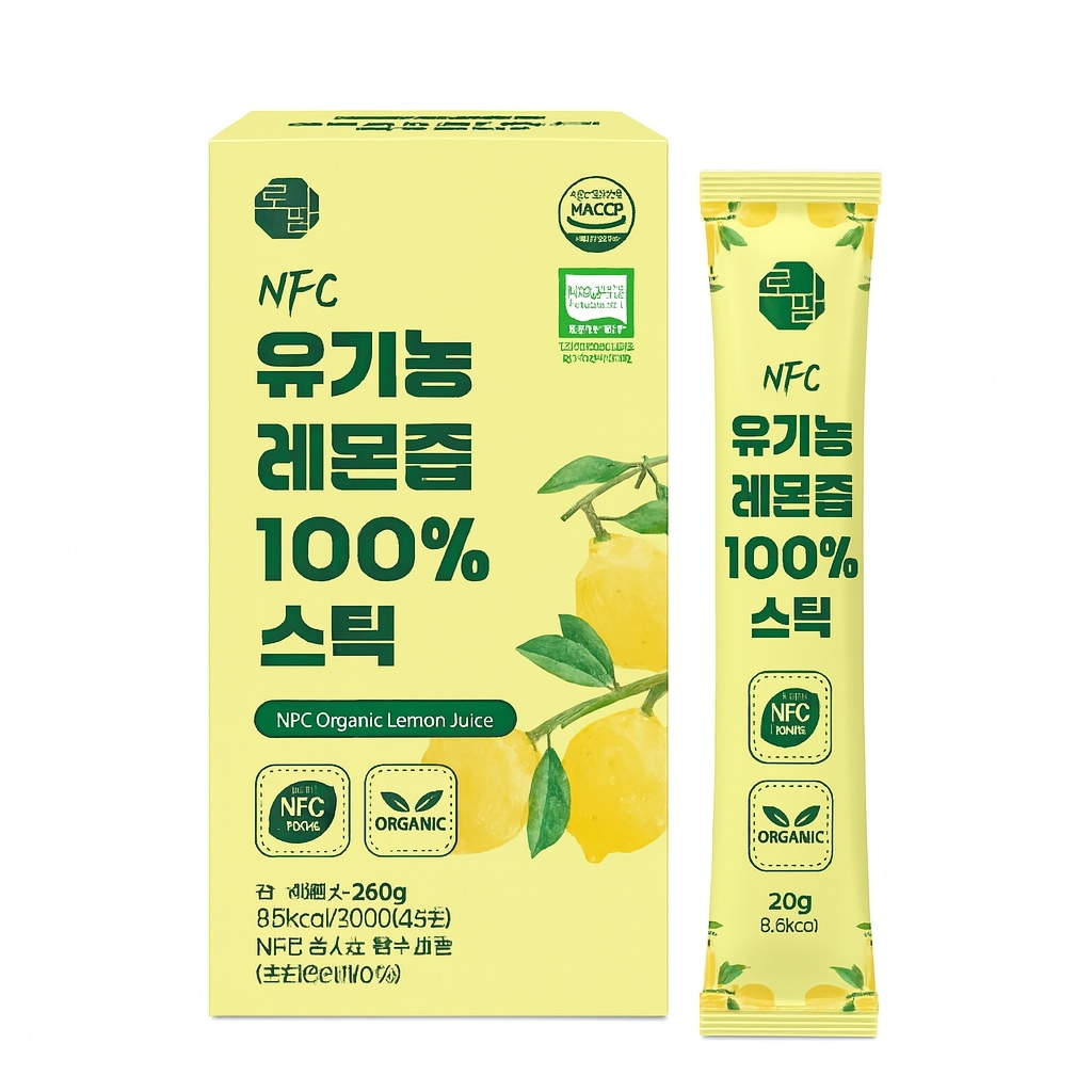 ロファーム 有機レモン果汁100％ スティック（14本入り） 4,982円