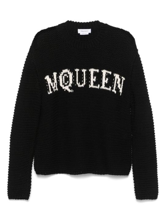 ALEXANDER MCQUEEN Men Sweater 829319 Q1BDL1080 Black