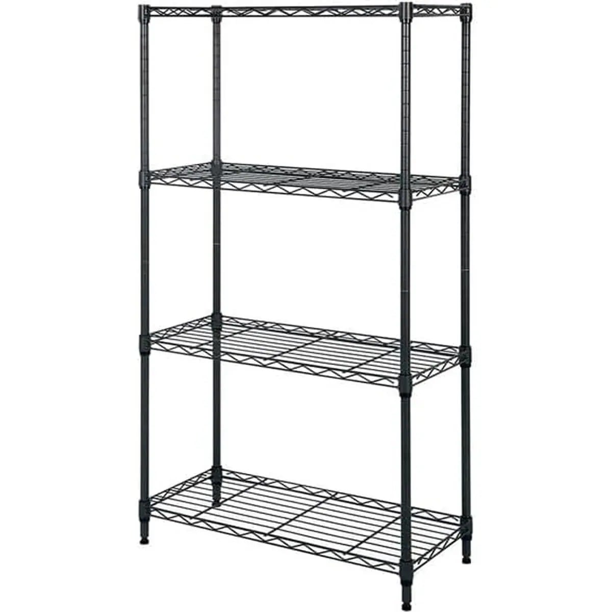 ニトリ(NITORI) スチールラック STANDARD 3段 ダークグレー 幅64.5×奥行29.5×高さ115.5cm 8791248