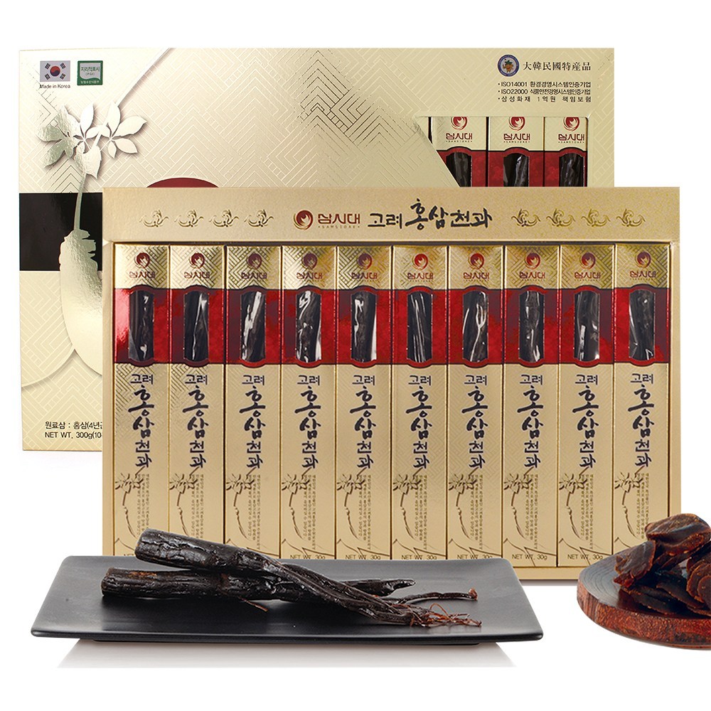 高麗紅参錠と300g