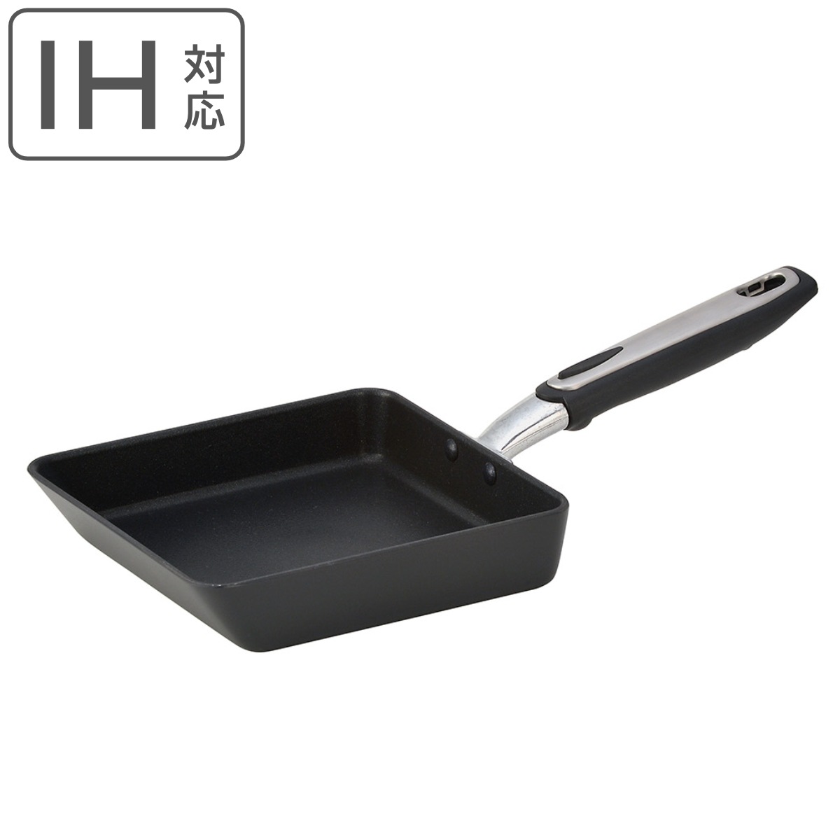 玉子焼き器 16x18cm IH対応 ベルサージュ 北陸アルミ ガス火対応 卵焼き器 玉子焼きフライパン エッグパン テフロン加工 日本製 卵焼き 玉子焼き フライパン 朝食 弁当 弁当作り