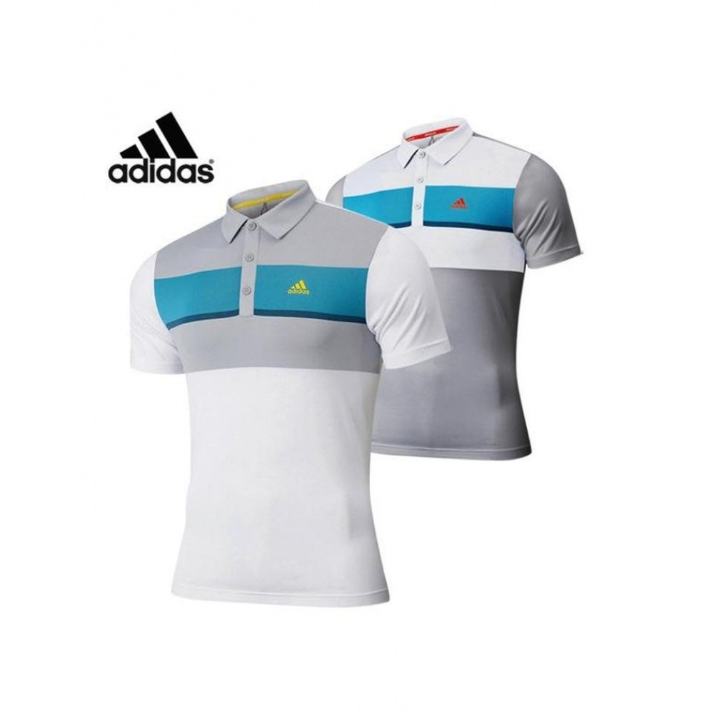 アディダスゴルフアディダス SS チェストブロックメンズショートスリーブ Tシャツ BC7474 BC7476