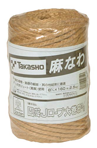 タカショーTakasho 園芸Jロープ大巻#89 8mm160m