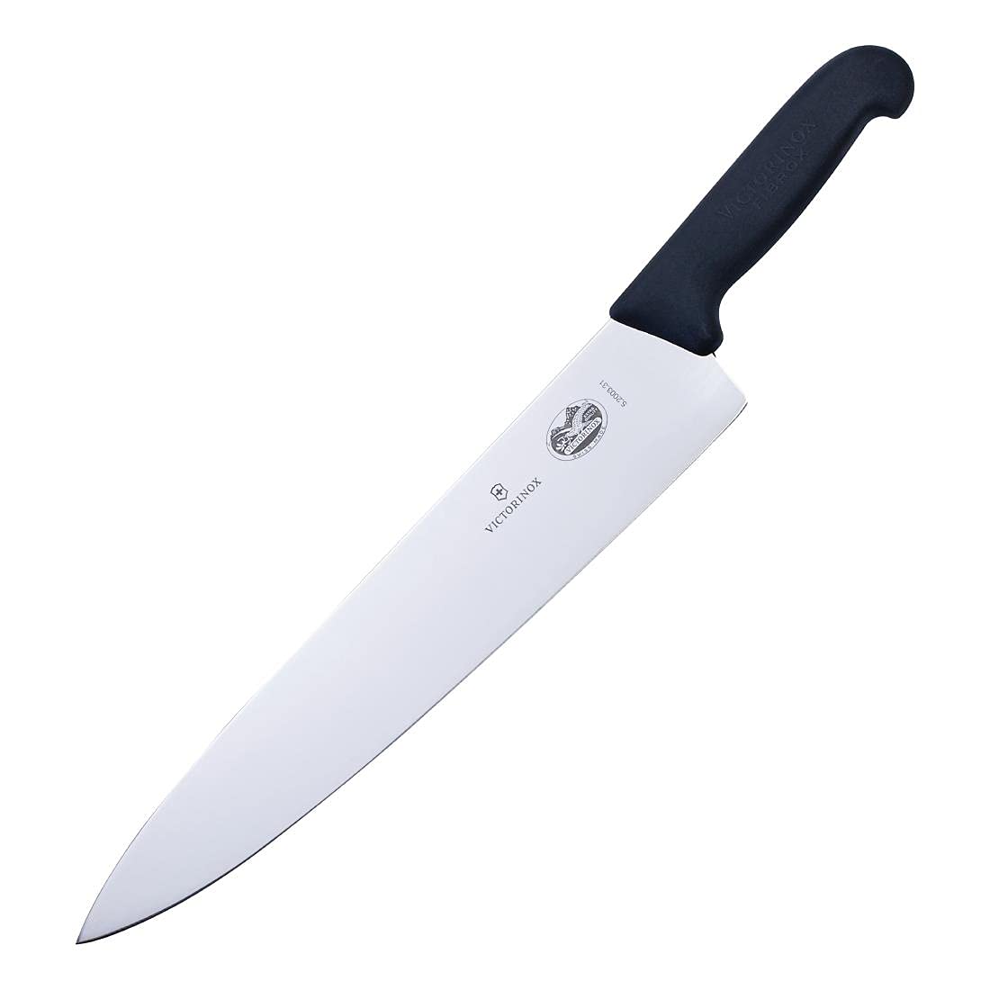 VICTORINOX(ビクトリノックス) FIBROX シェフナイフ ブラック 19cm 牛刀包丁 5.2003.19