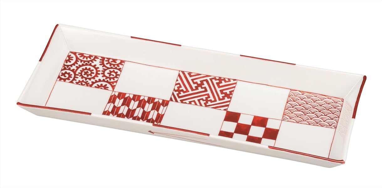 九谷焼いわたや 9.5号盛皿吉祥文様 K9-373 11,173円